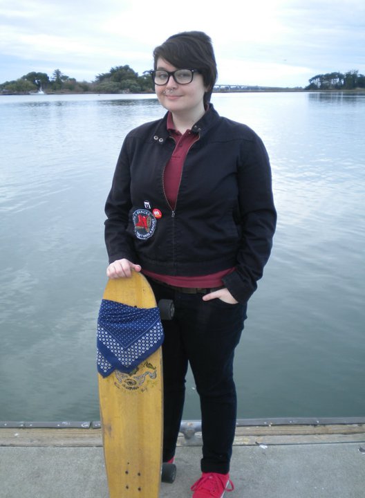 Dorks on the boardwalk.