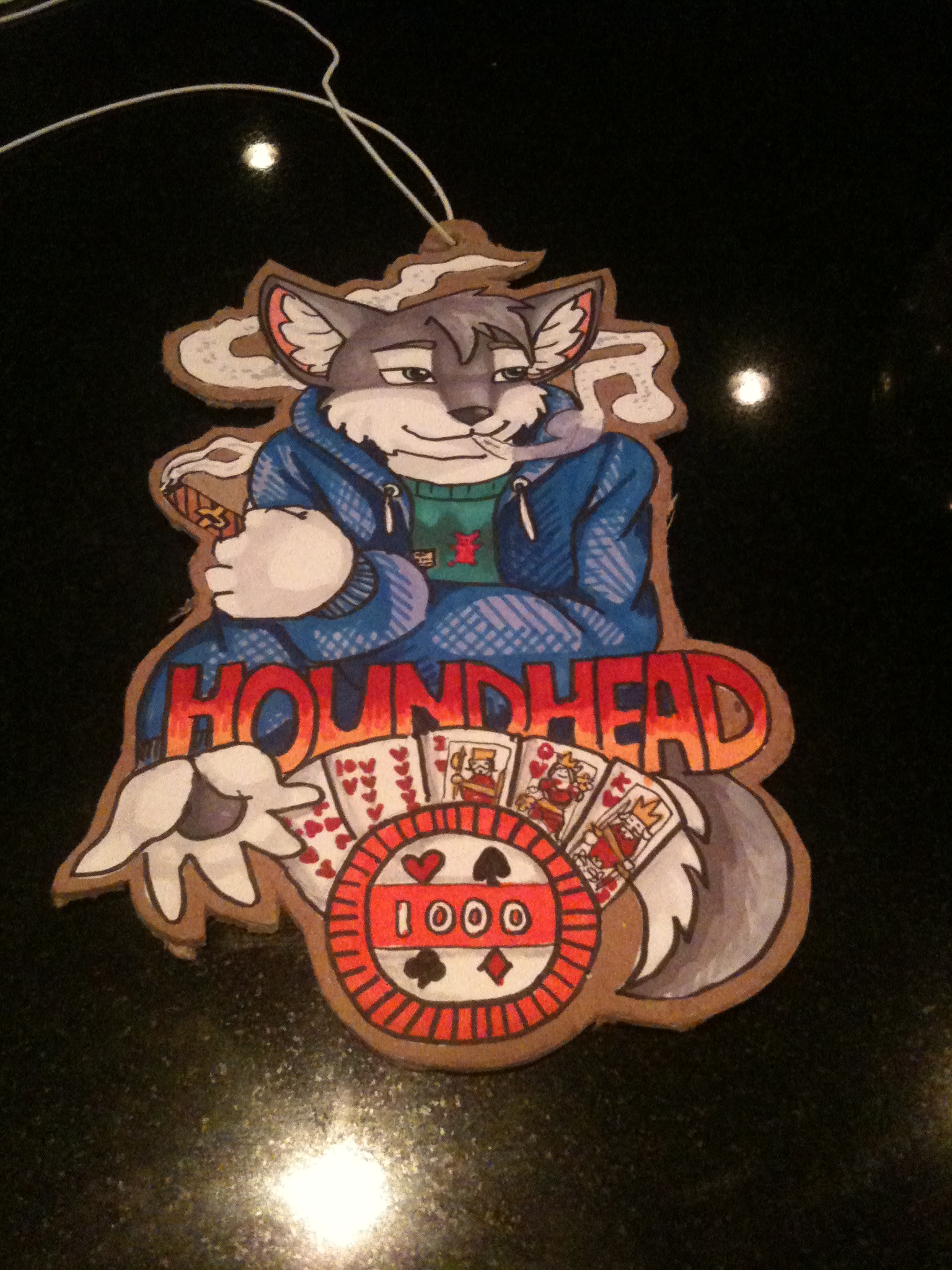 HoundHead Badge - FF 2010