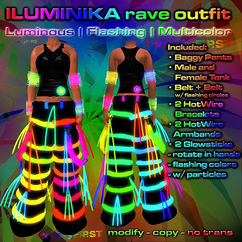 Rave suit refrence sheet 