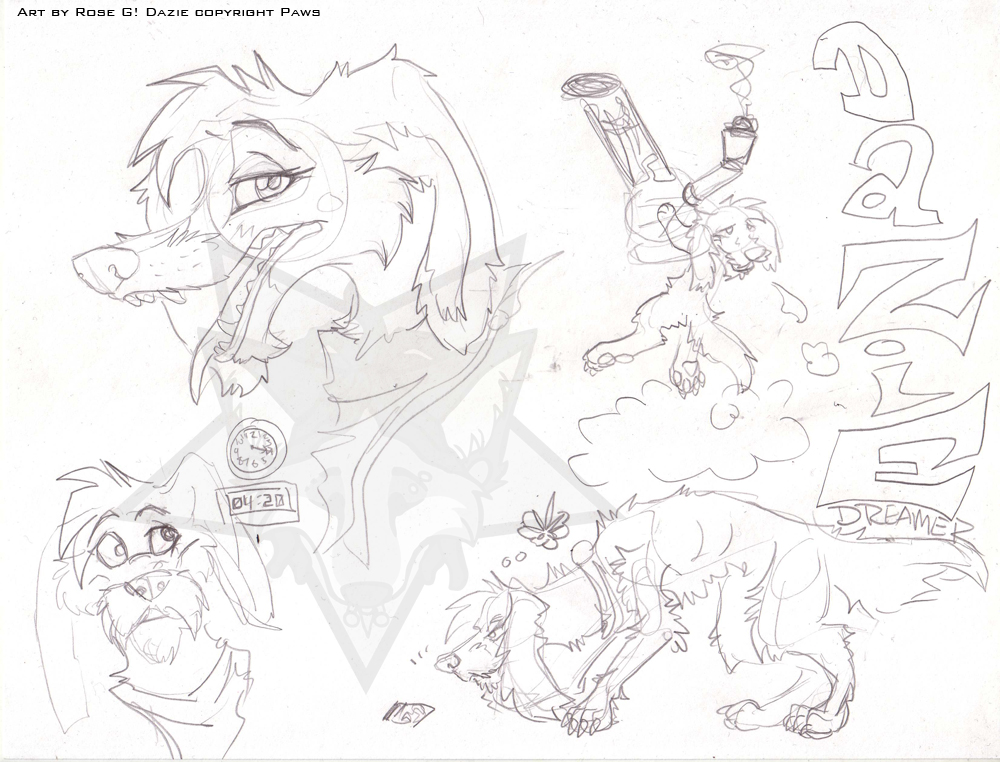 Sketch Page - Dazie