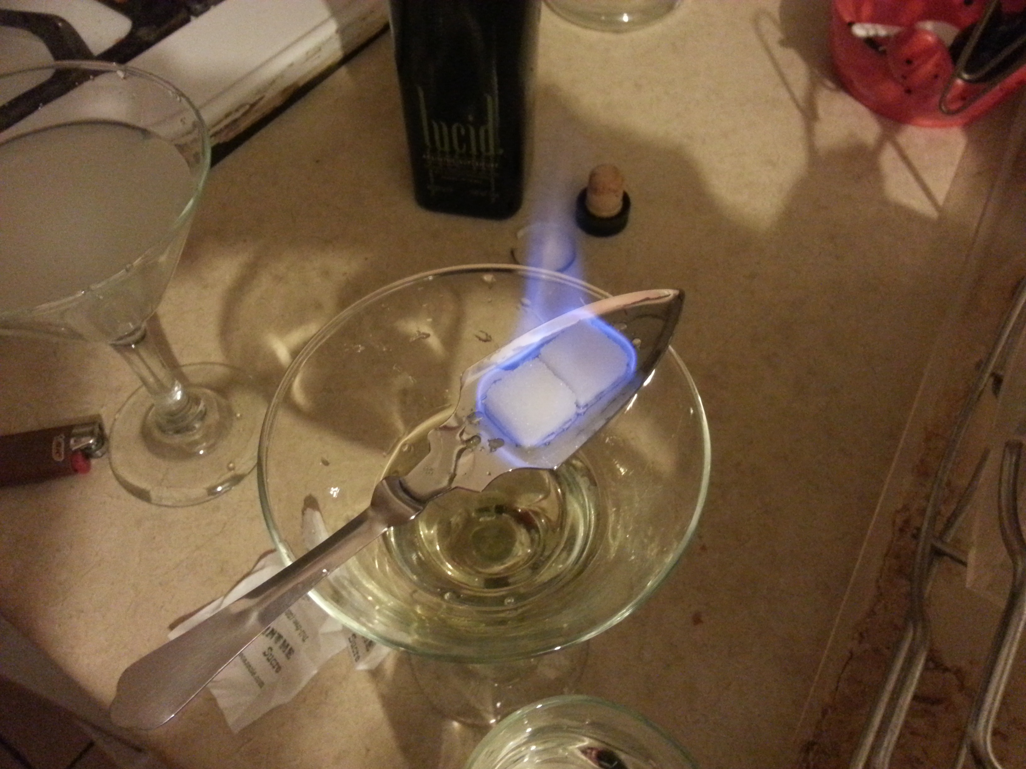 Flaming Absinthe