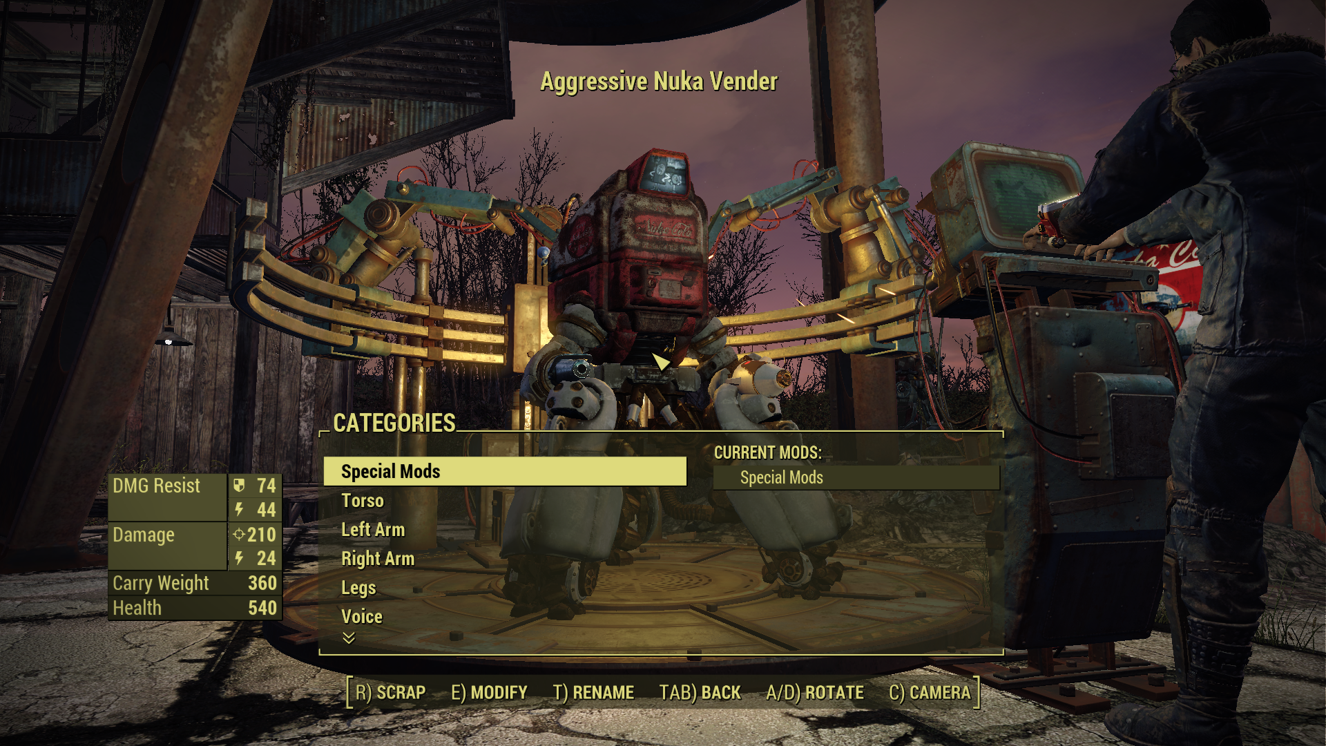 AGRESSIVE NUKA VENDOR