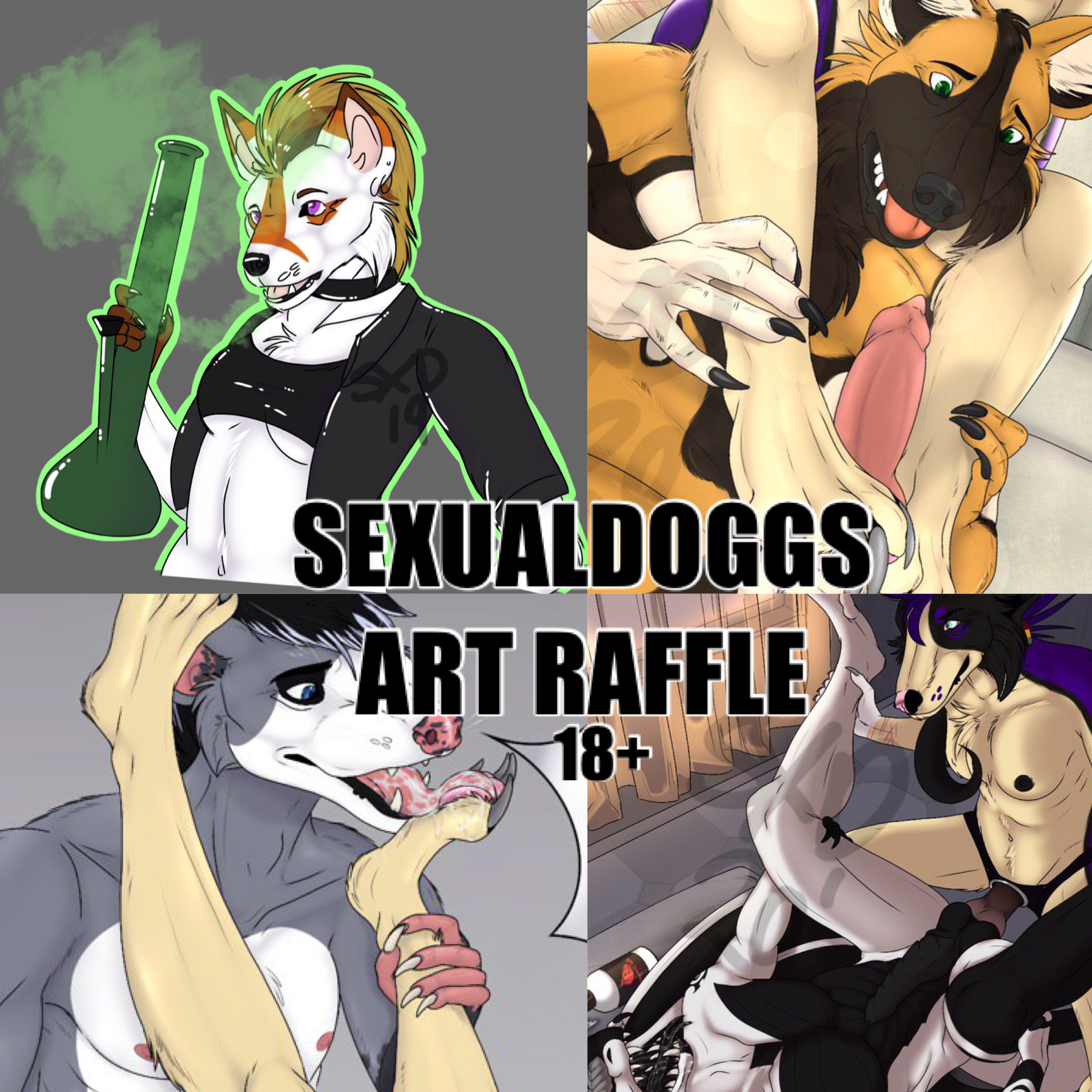 FREE art raffle on Telegram